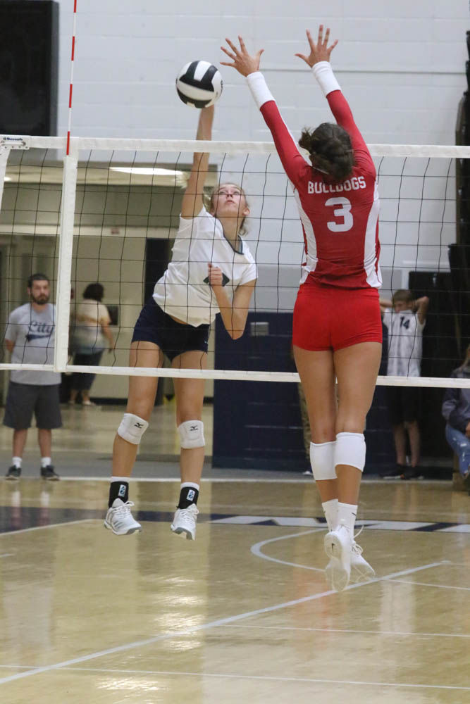 Gallery: Girls volleyball - Crown Point at Michigan City